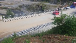 गुवेखोलामा पक्की पुल निर्माण